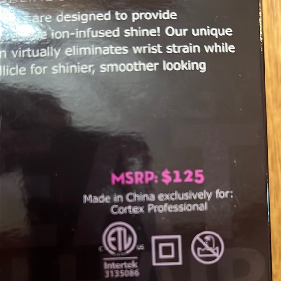 Cortex GOLD Black Series Tourmaline
Blow Dryer Purple - Picture 4 of 4